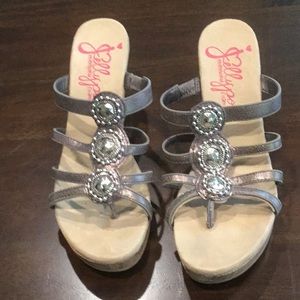 Jelly pop Wedge Sandals